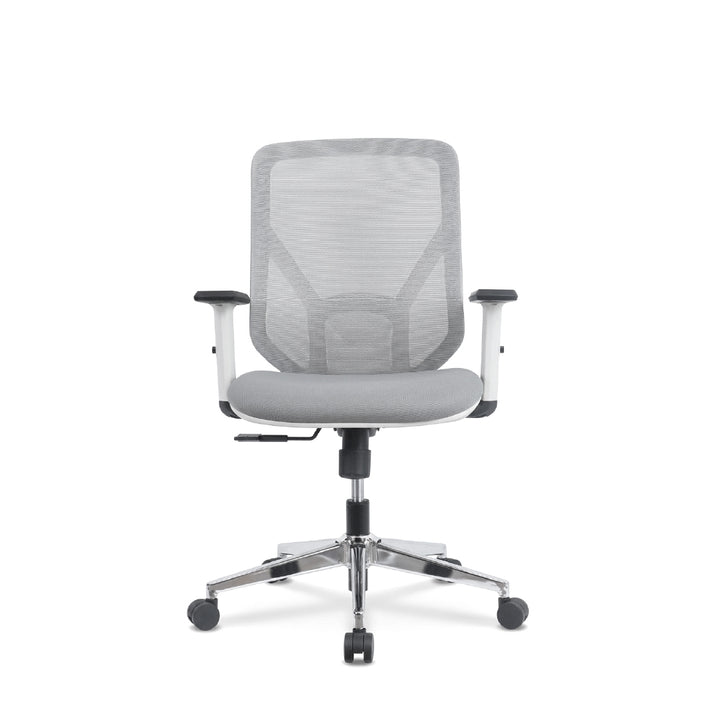 MALLORY Medium Back Office Chair Grey