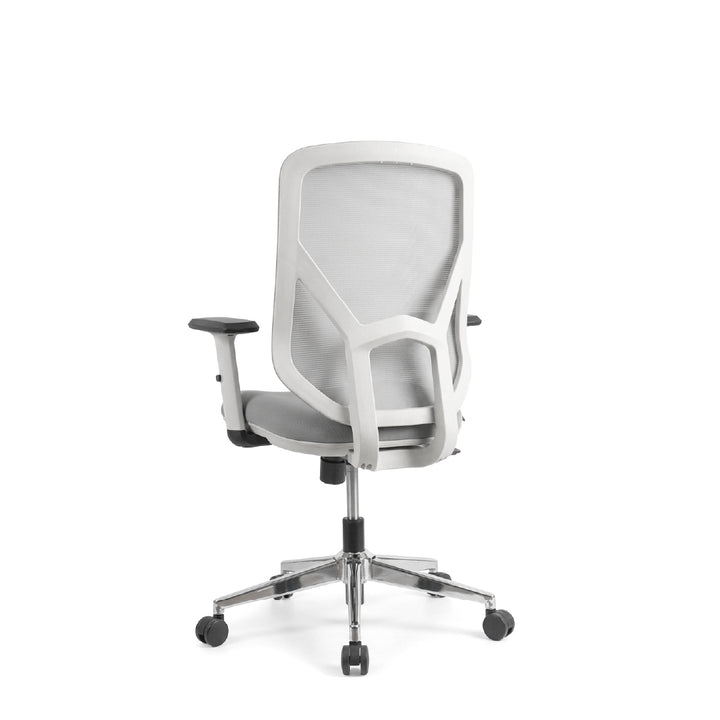 MALLORY Medium Back Office Chair Grey