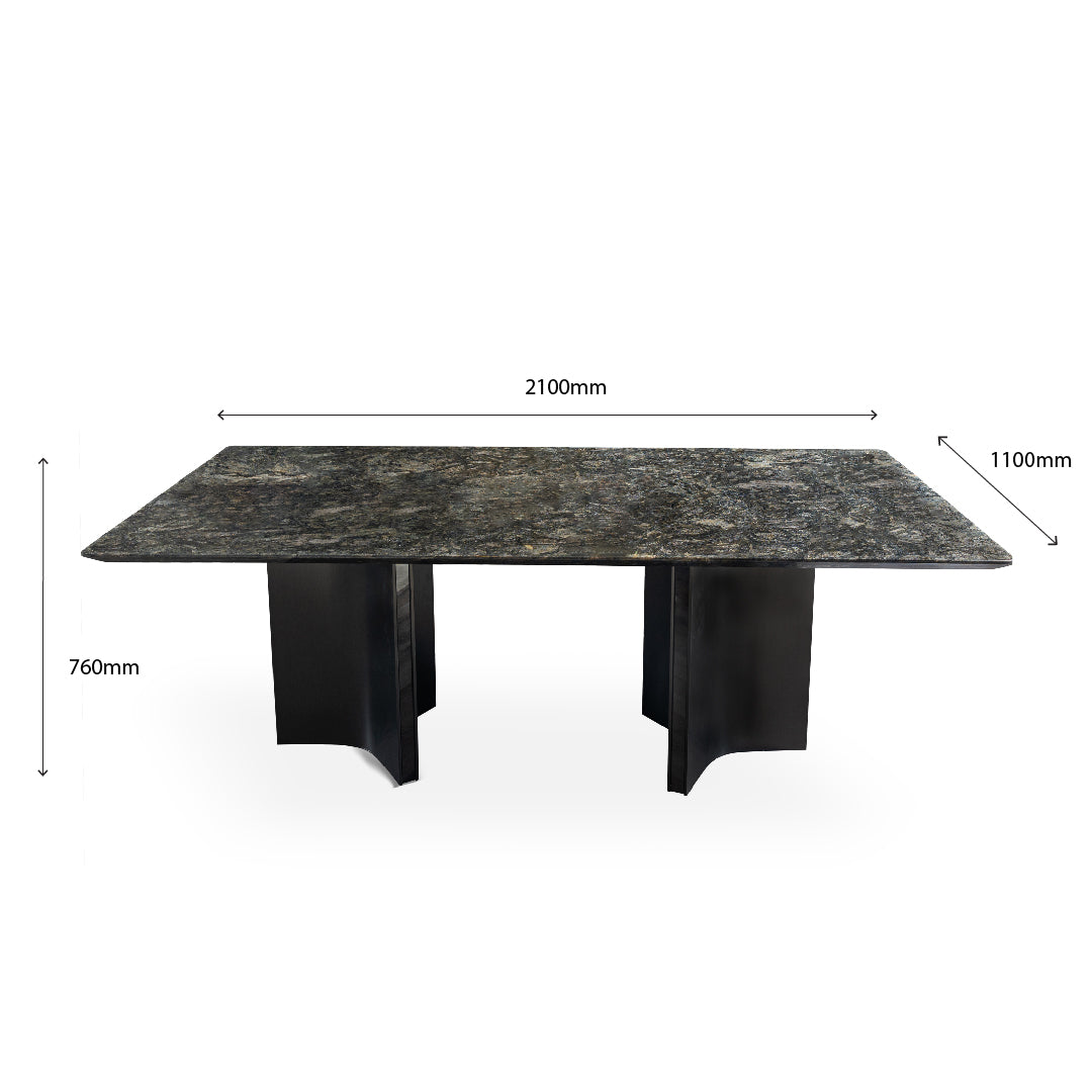 MAMOSA II Natural Marble Dining Table