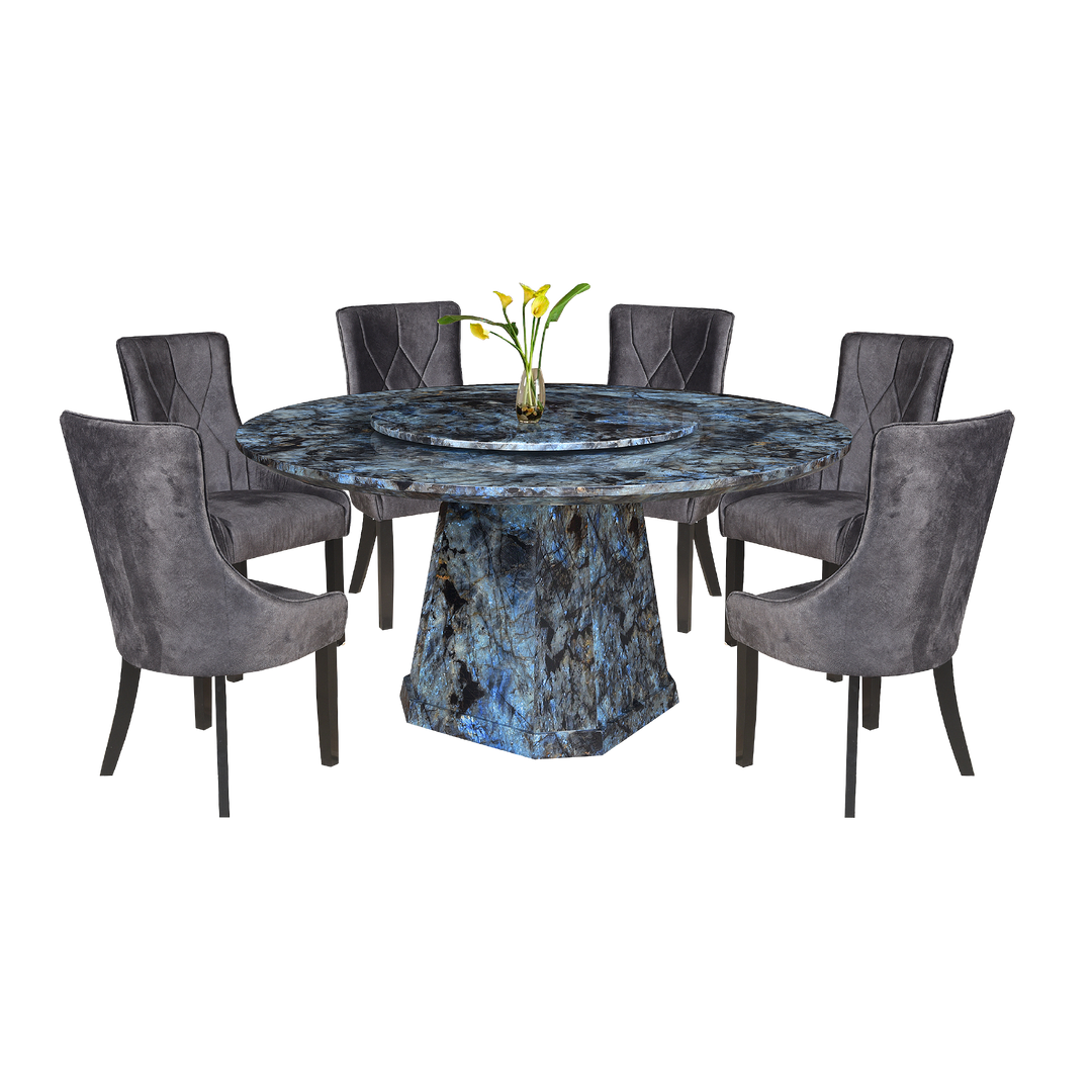 TOURMALINE Marble Dining Table