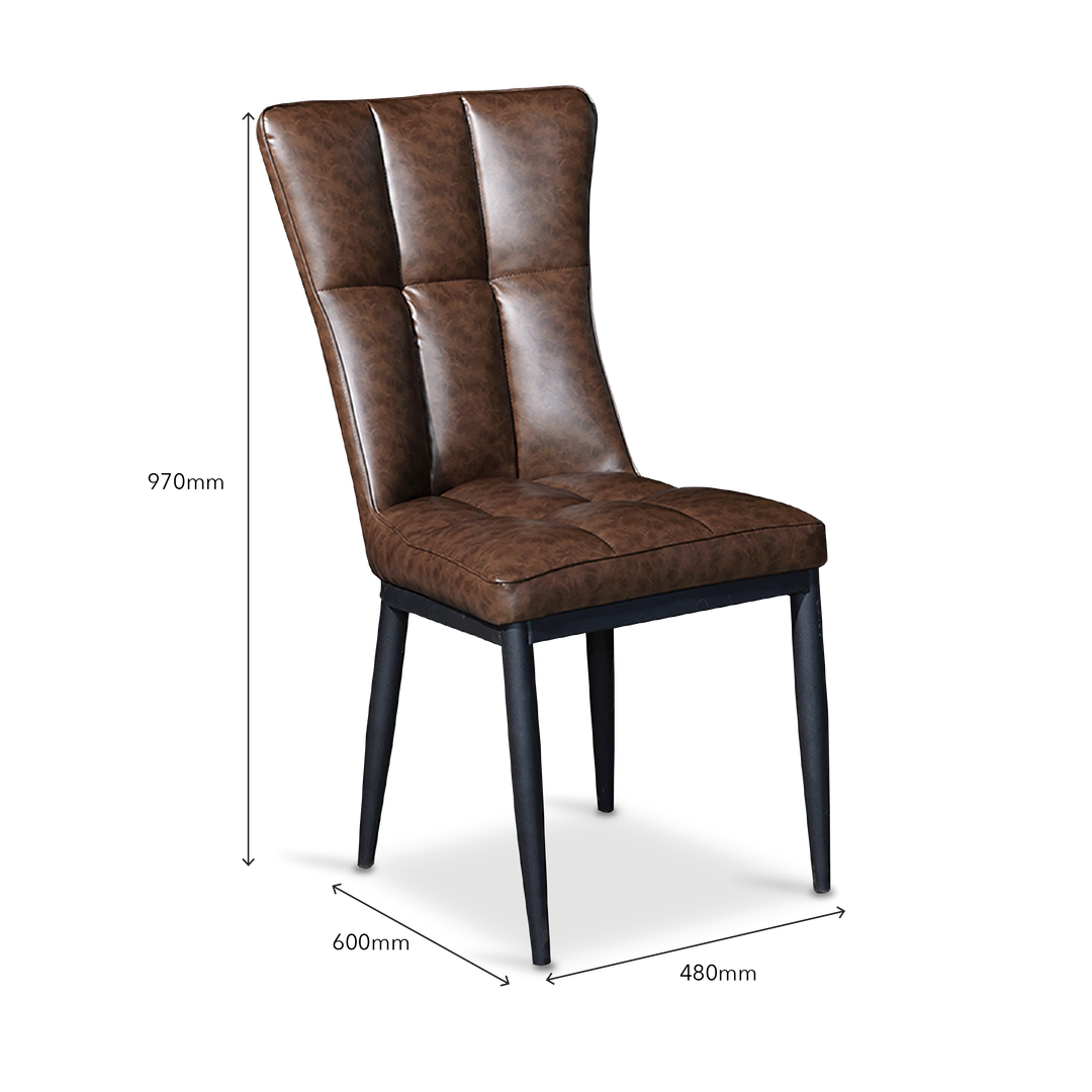 MARRONE Dining Chair (Blue)