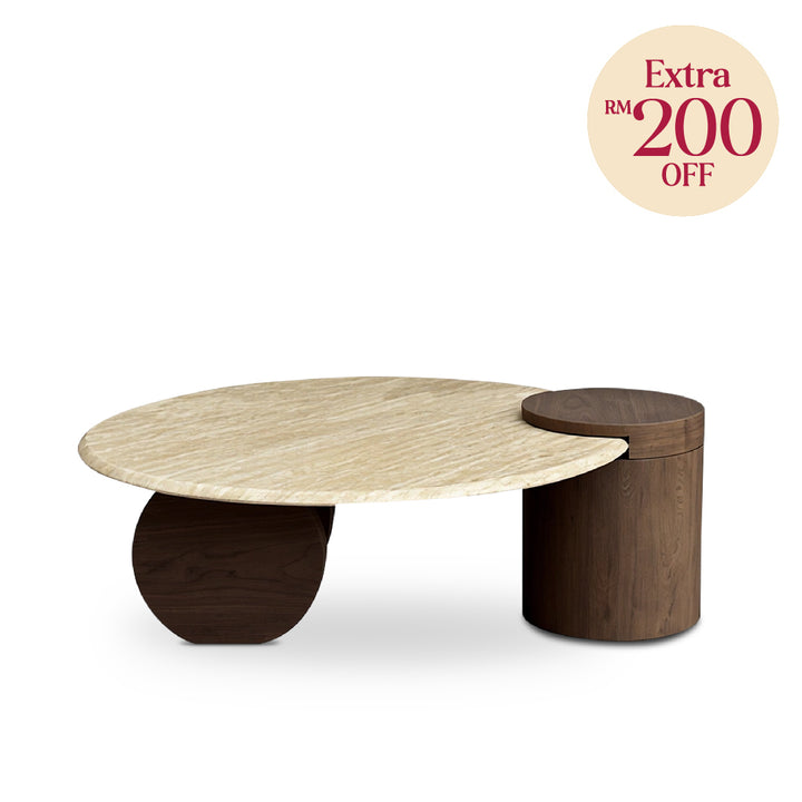 MARS Marble Coffee Table