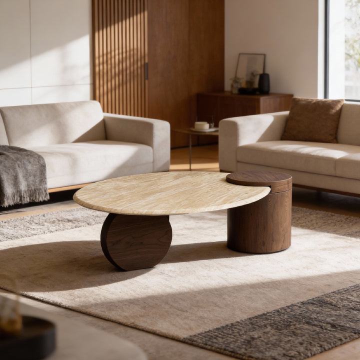 MARS Marble Coffee Table