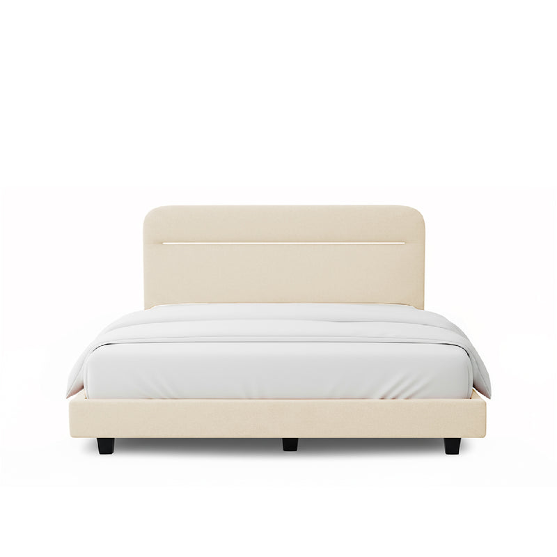 MATTEO Light Beige Bed