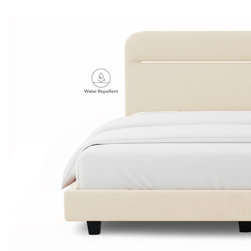 MATTEO Light Beige Bed