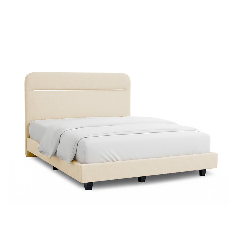 MATTEO Light Beige Bed