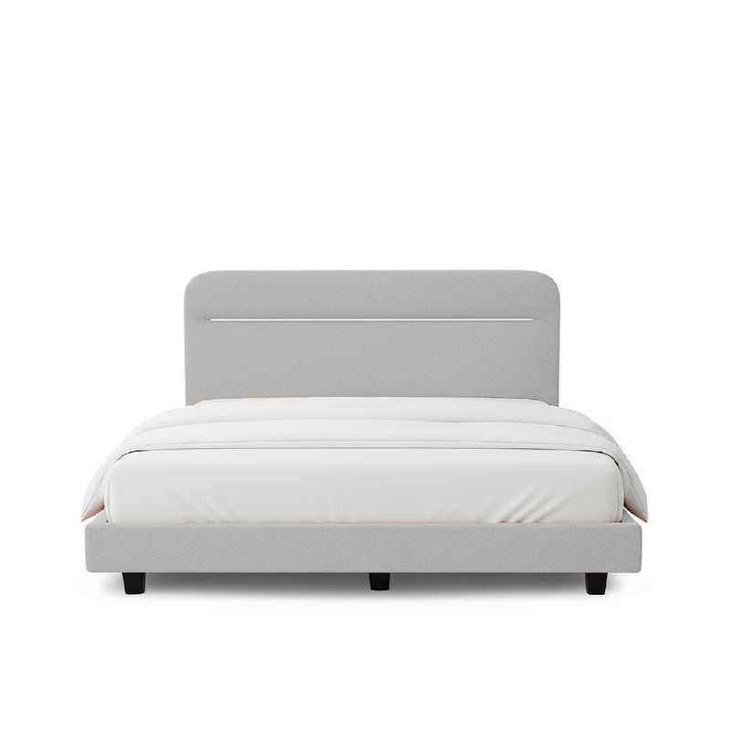 MATTEO Silver Grey Bed