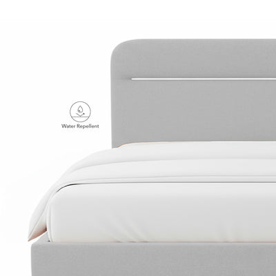 MATTEO Silver Grey Bed