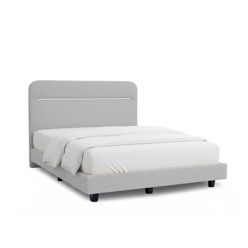 MATTEO Silver Grey Bed