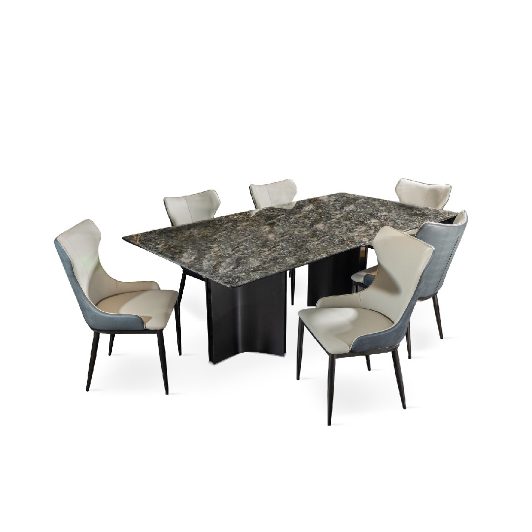 MAMOSA II Natural Marble Dining Table