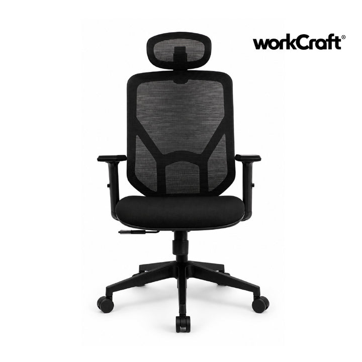 MALLORY Mesh High Back Office Chair Black