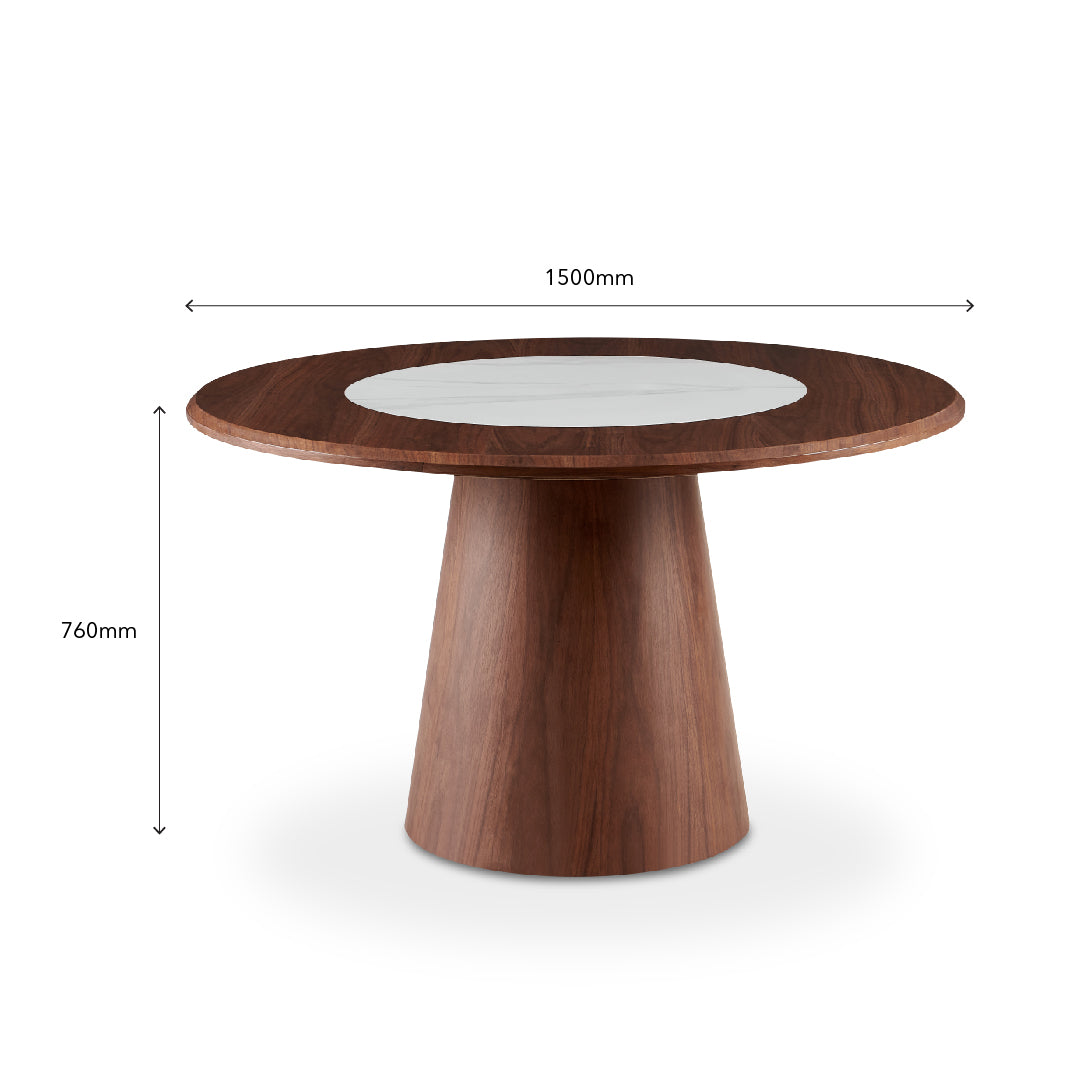 MAYURI Round Dining Table