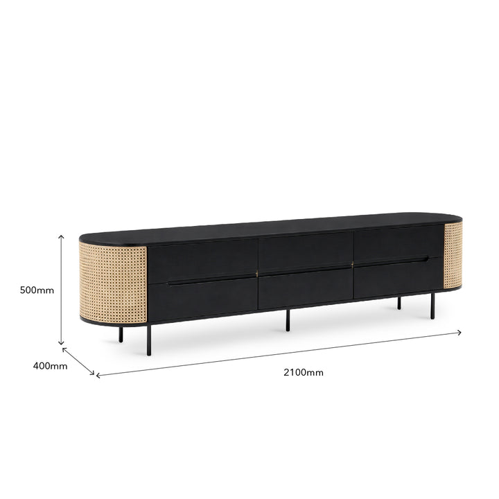 MEIYA TV Cabinet & Coffee Table with Sideboard