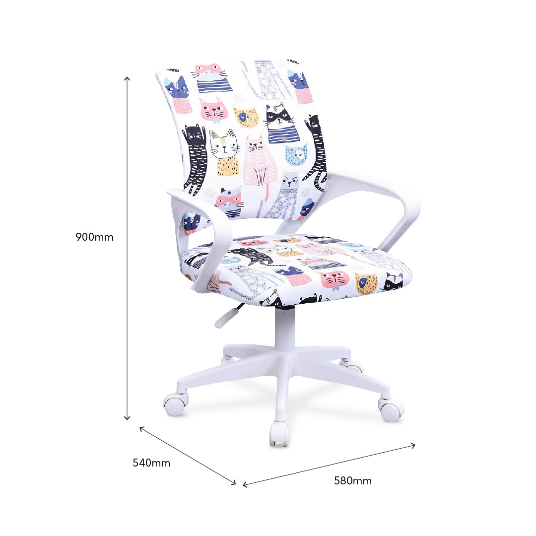 MEOWFRIENDS Low Back Office Chair