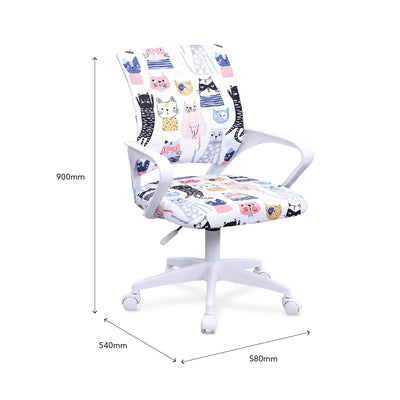 MEOWFRIENDS Low Back Office Chair
