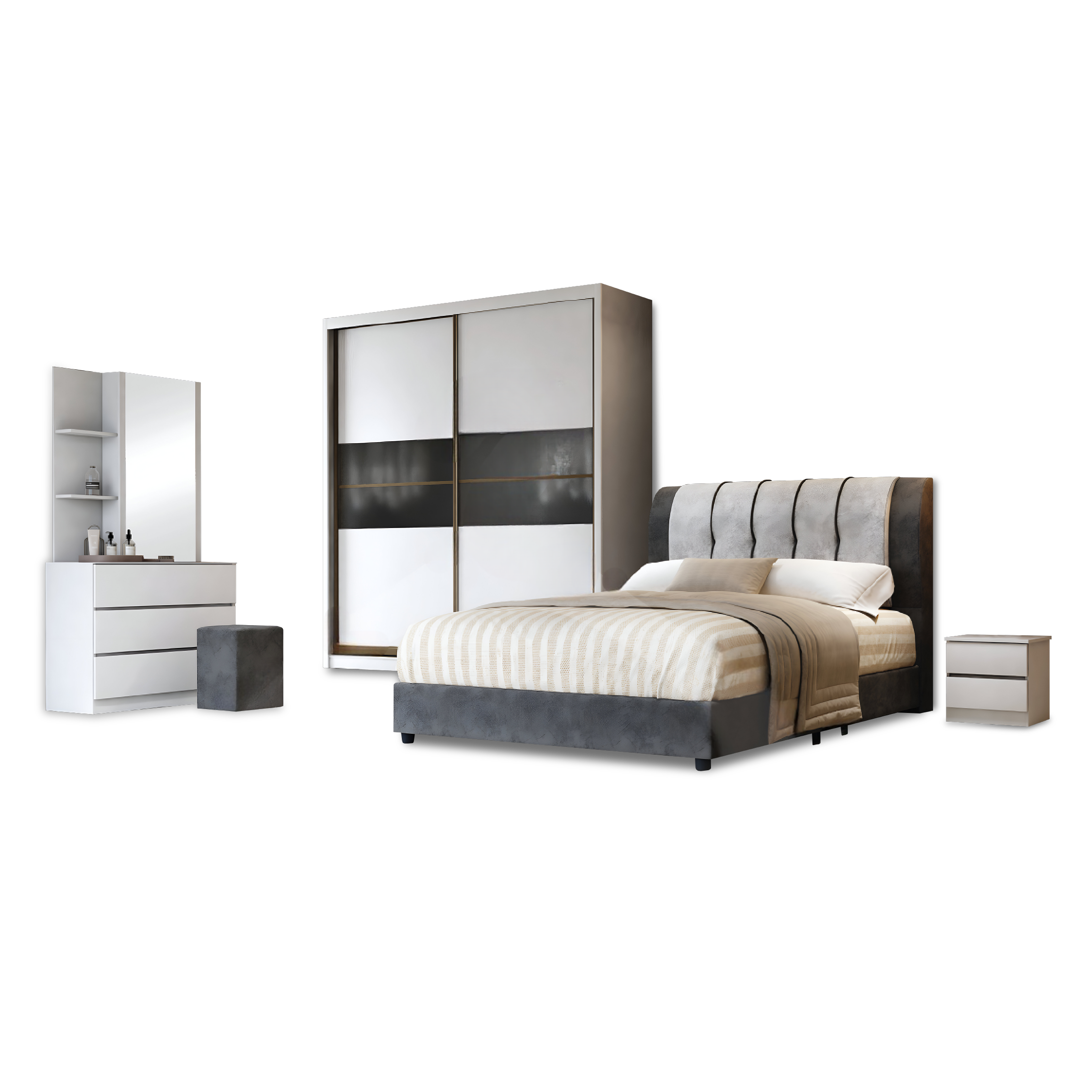 MIELLE Modern Bedroom Set – MAJUHOME eStore