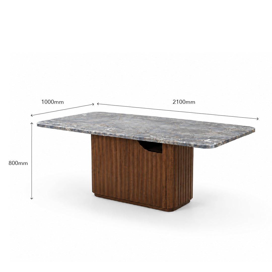 MINSOTHA Marble Dining Set