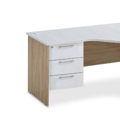 MISSION Universal Desk with Pedestal