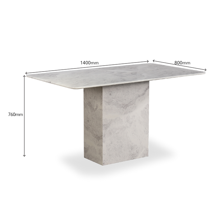MOLISE Marble Dining Set