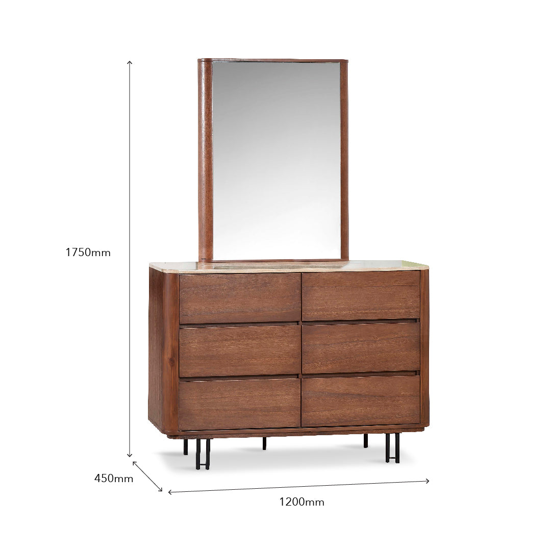 MORINFELL Dressing Table with Mirror