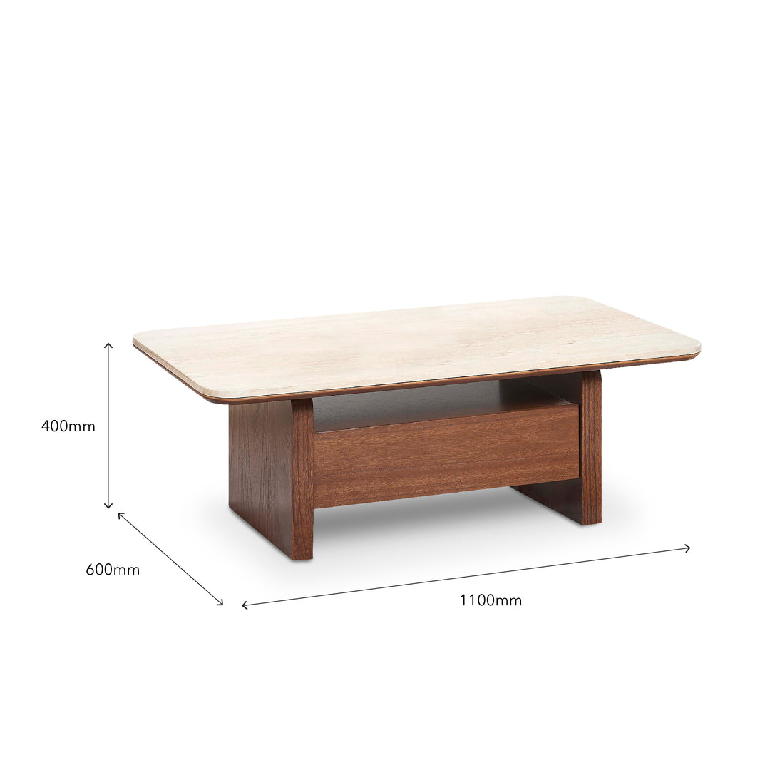 MORINFELL Wood Coffee Table