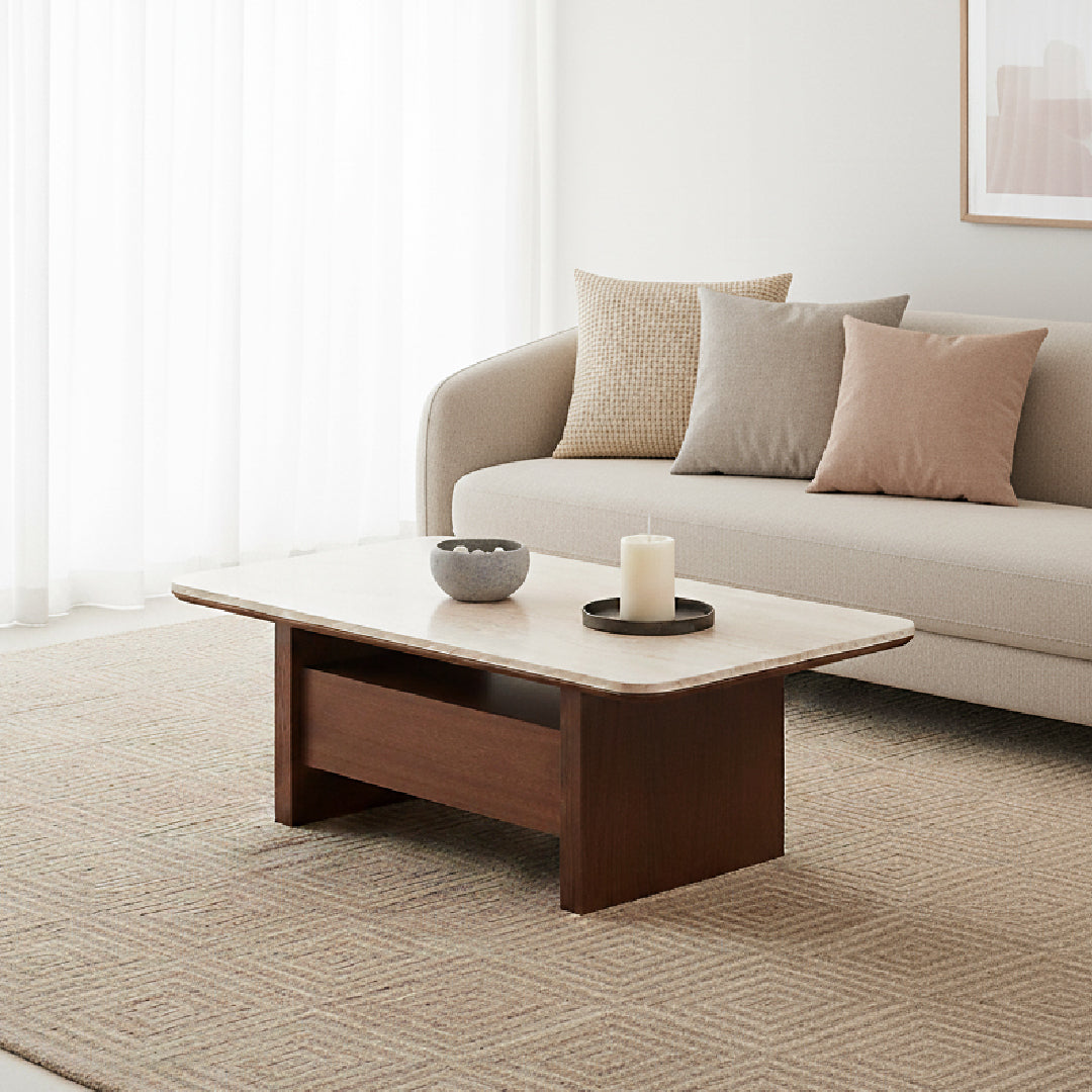 MORINFELL Wood Coffee Table