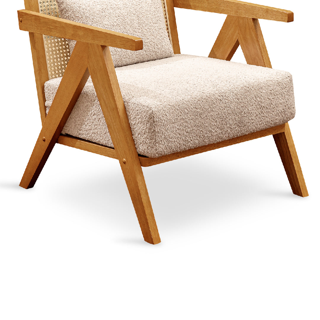 MYRIA Rattan Lounge Set Oak
