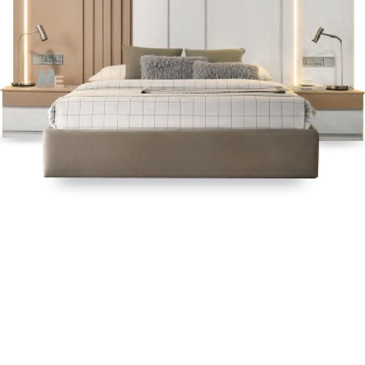 NETONA Build-In Headboard Bed