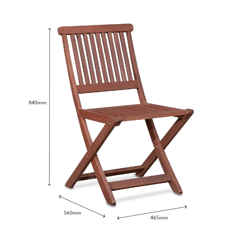 PARIS Garden Set with Foldable Chair