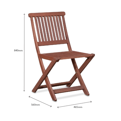 OSAKA II Garden Set with Foldable Chair