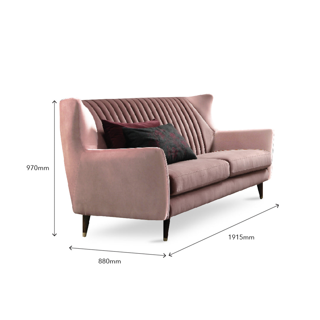 NIKKO 3 Seater Sofa
