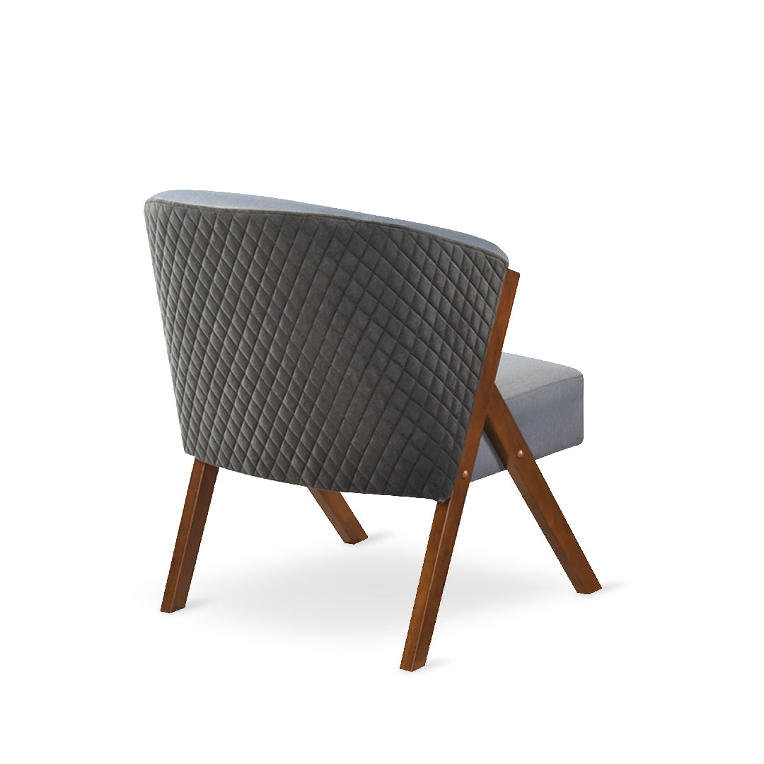 NILOU Lounge Chair Grey