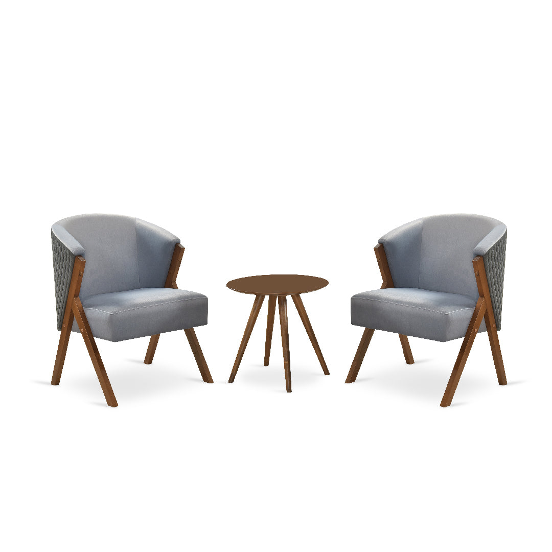 NILOU Lounge Chair Grey