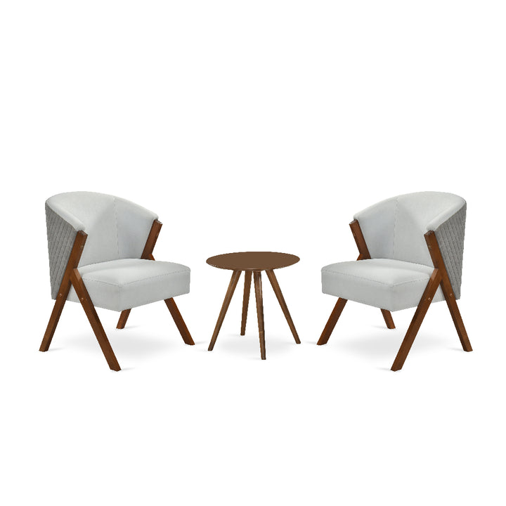 NILOU Lounge Set Silver