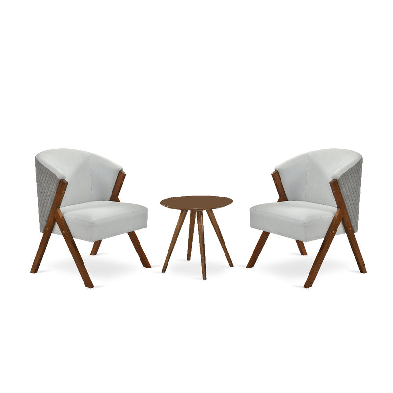 NILOU Lounge Set Silver