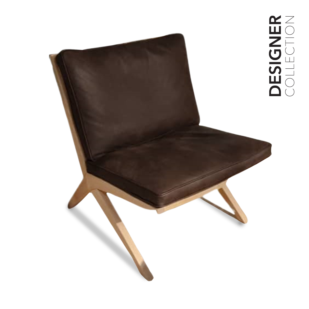 NOAH Rattan Lounge Chair White Ash