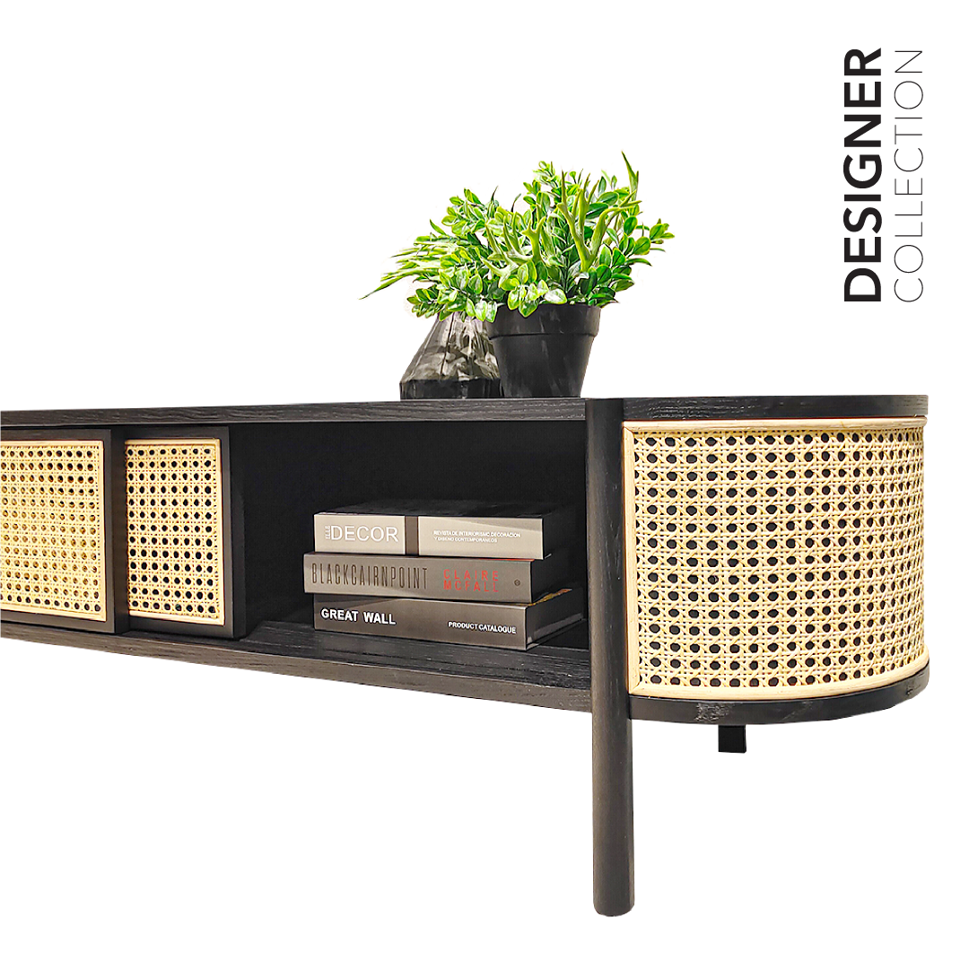 NOAH Rattan TV Cabinet