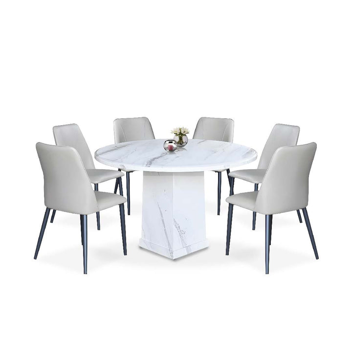 NUMAN MARBLE Dining Set