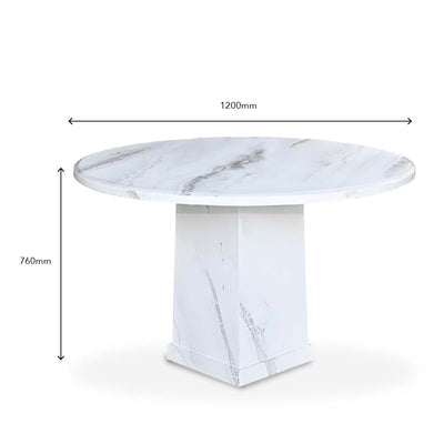 NUMAN MARBLE Dining Set