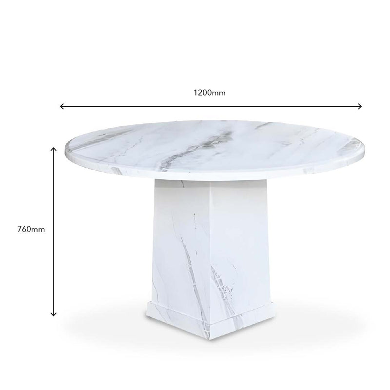 NUMAN MARBLE Dining Set