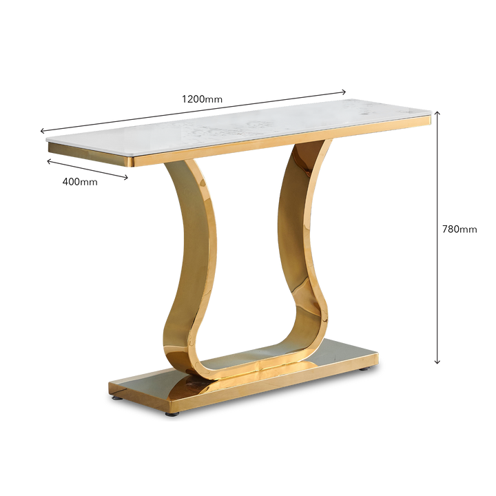 NATHAN Ceramic Console Table