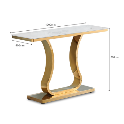 NATHAN Ceramic Console Table