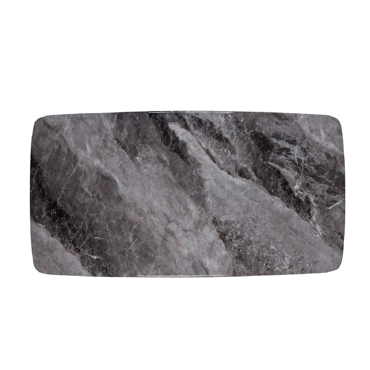 NEALY Crystal Marble Stone Dining Table