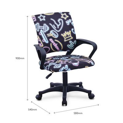 NEONFLO Low Back Office Chair