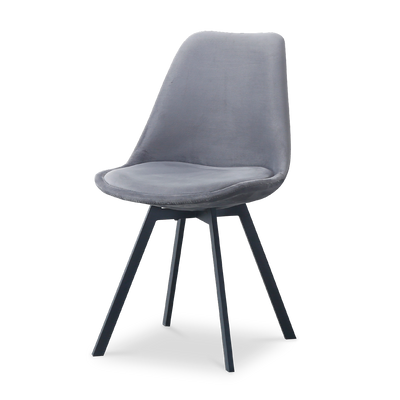 NEROLA Dining Chair Charcoal Grey