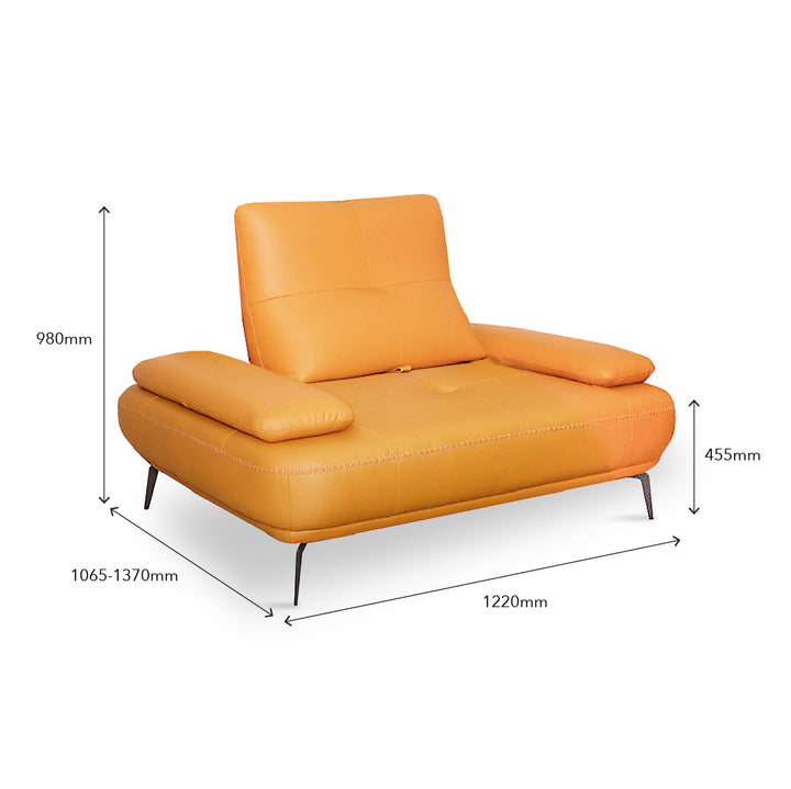 NIGHTINGALE 1 Seater Sofa