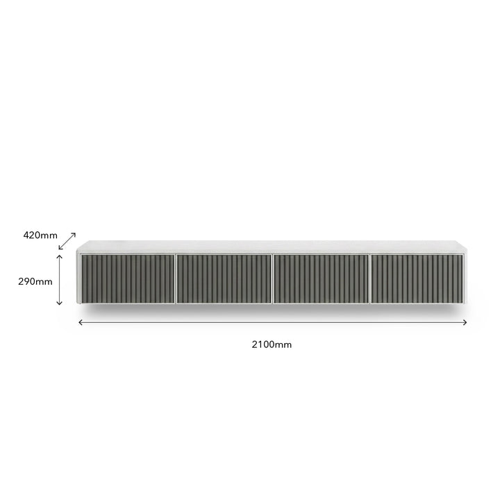 NIMBO Wall Mounted TV Cabinet 8F