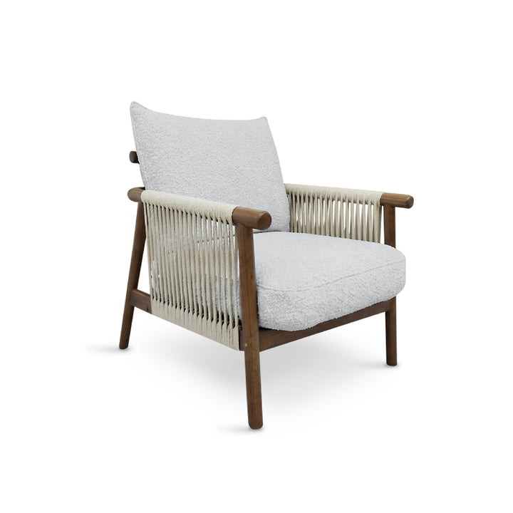 NOREEN 1 Seater Arm Sofa Chair Ash Gray