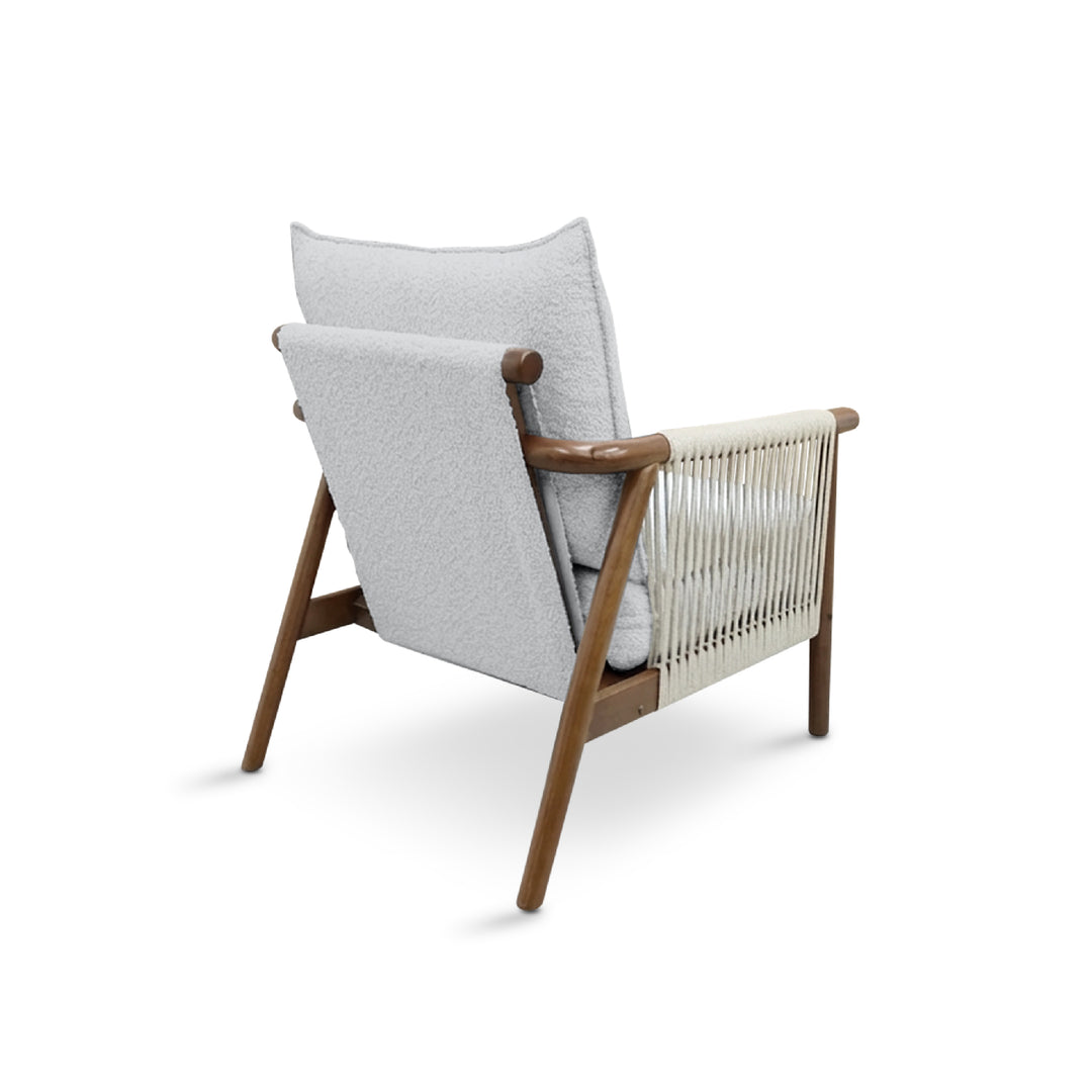 NOREEN 1 Seater Arm Sofa Chair Ash Gray