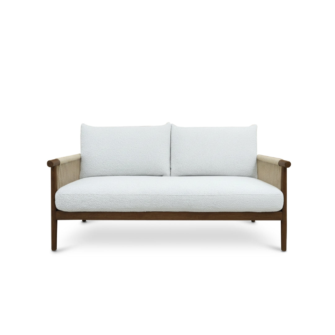 NOREEN 3 Seater Arm Sofa Chair Light Gray